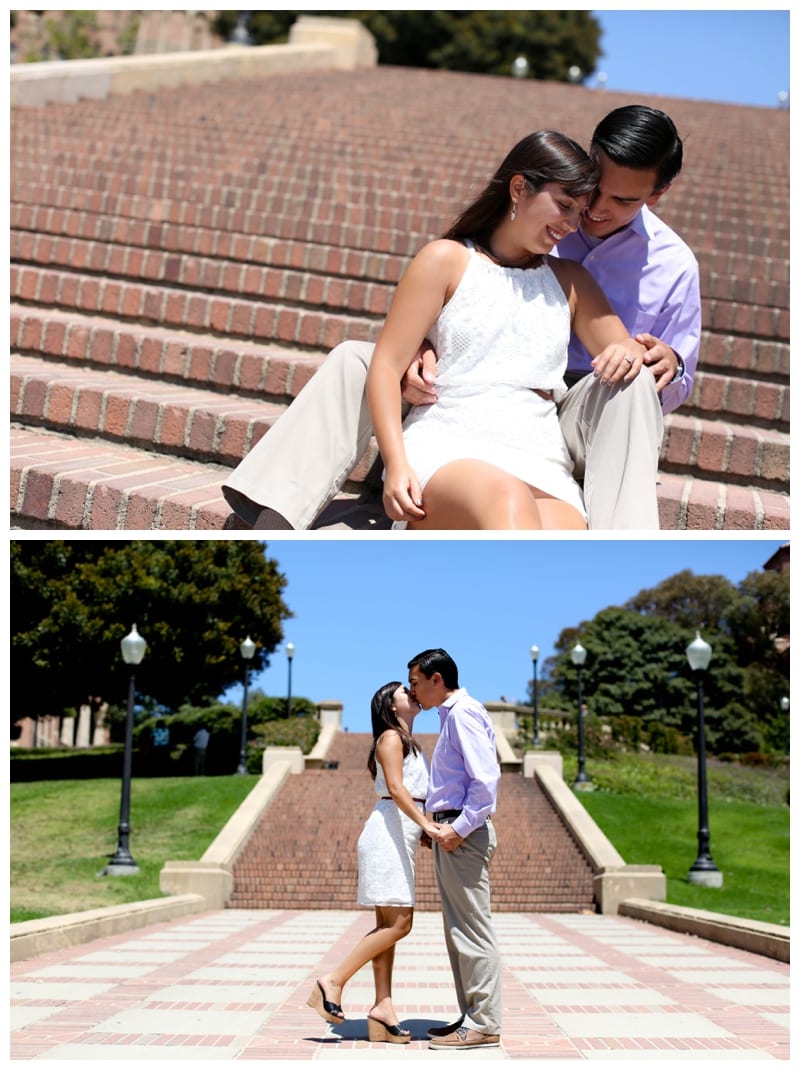 College Sweethearts at UCLA and Palos Verdes in Los Angeles Photos by Ebby L Photography