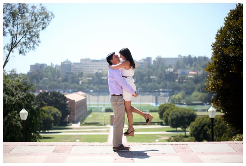 College Sweethearts at UCLA and Palos Verdes in Los Angeles Photos by Ebby L Photography