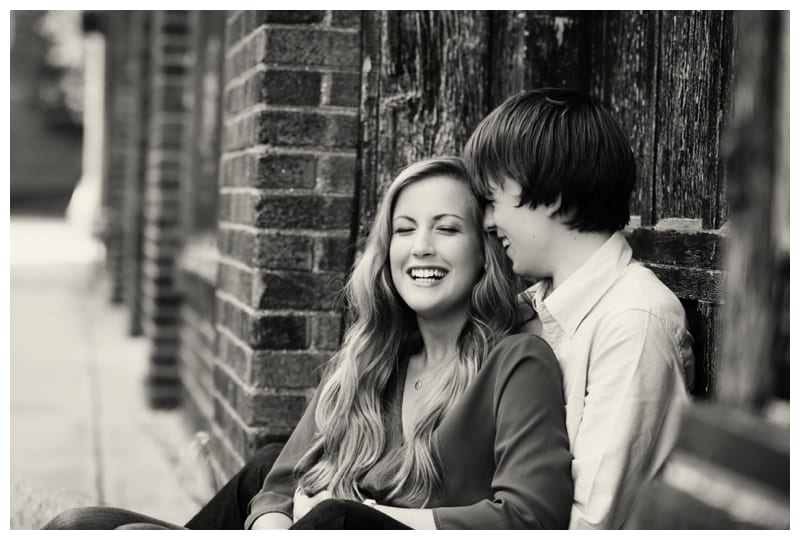 High School Sweethearts in Downtown Champaign, Engagement Photos by Ebby L Photography