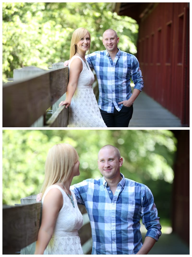A Summer Engagement Session at Lake of the Woods in Mahomet, IL Photos