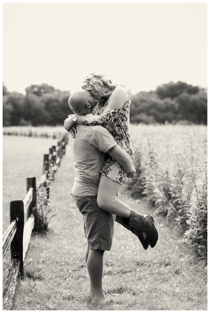 A Country Styled Engagement Session in Central, IL by Ebby L Photography