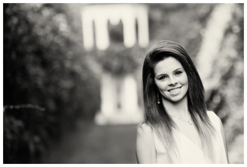 Mt. Zion Senior taken at Allerton Park in Monticello, IL by Ebby L Photography