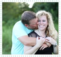 A hot summer night engagement session at Meadowbrook Park in Urbana, IL by Ebby L Photography