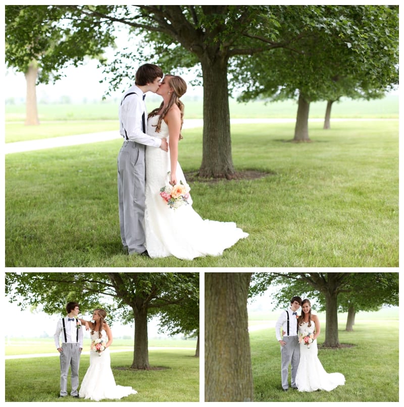 A Rustic Barn Wedding and Reception at Engelbrecht Farm in Paxton, IL by Ebby L Photography