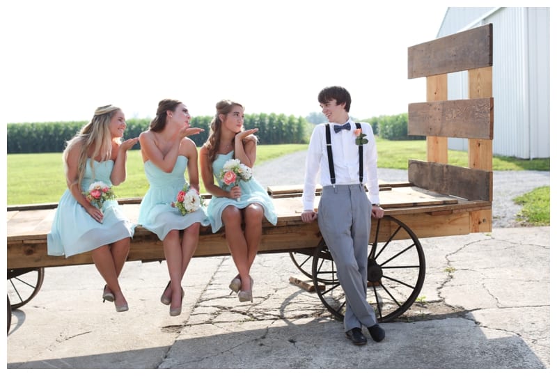 A Rustic Barn Wedding and Reception at Engelbrecht Farm in Paxton, IL by Ebby L Photography