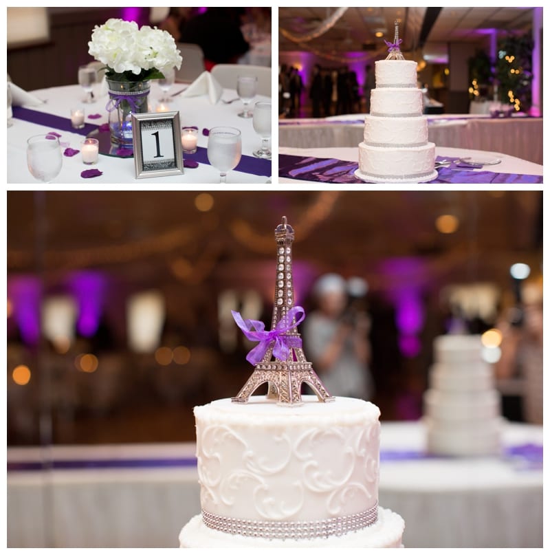 A Vibrant Purple and Gray Wedding at Regent Ballroom in Savoy, IL by Ebby L Photography