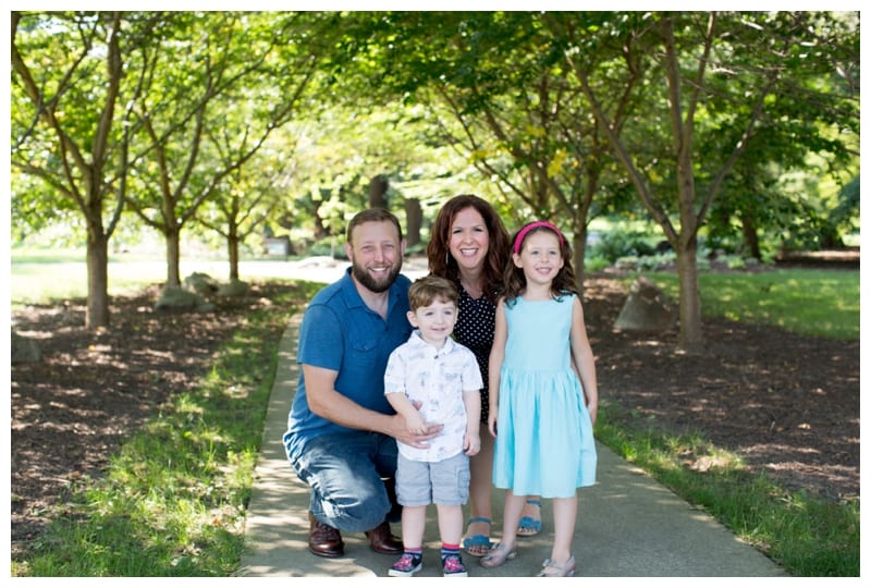 A Family Session of Generations at The Arboretum in Champaign, IL  by Ebby L Photography