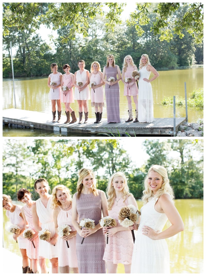 A Casual Country Wedding in Paris, IL by Ebby L Photography