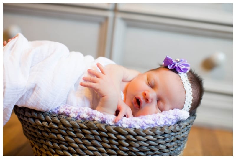 Newborn Baby Kennedy in Bloomington, IL by Ebby L Photography