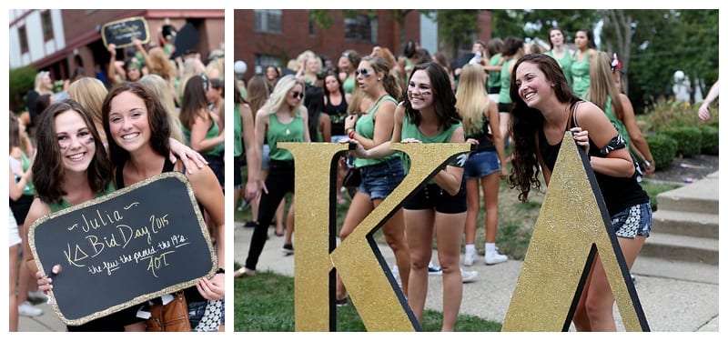 UIUC Kappa Delta Bid Day 2015 by Ebby L Photography