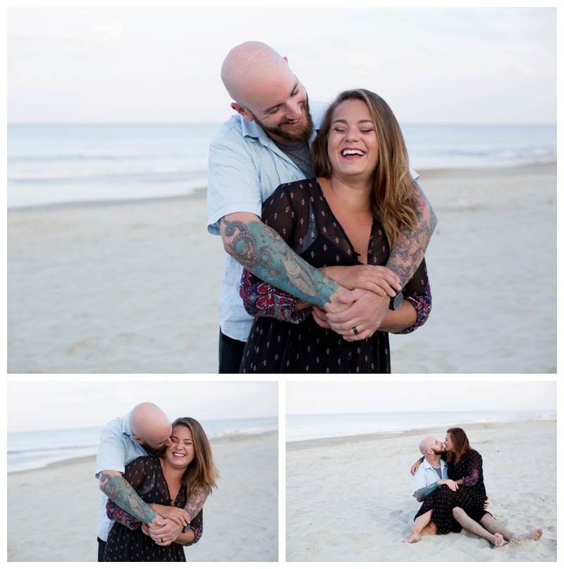 A beach family session in Corolla, NC Photos  by Ebby L Photography