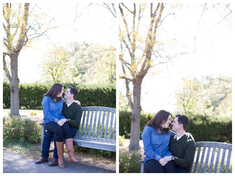 A Photogenic Engaged Pair in Downtown Champaign Photos by Ebby L Photography