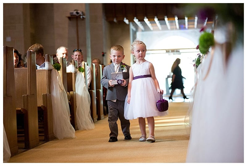 A Plum and Gray Wedding at the Hilton Garden Inn in Champaign, IL Photos by Ebby L Photography©