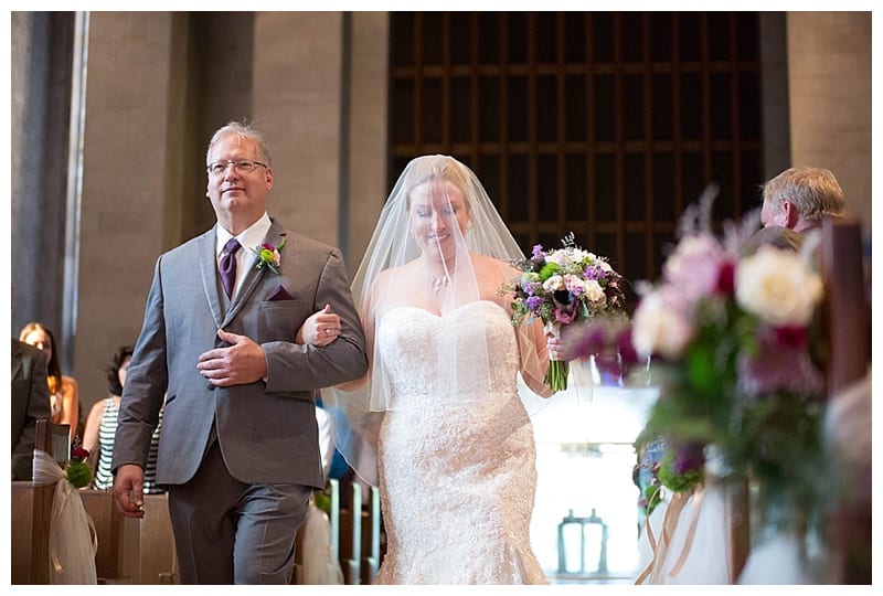 A Plum and Gray Wedding at the Hilton Garden Inn in Champaign, IL Photos by Ebby L Photography©