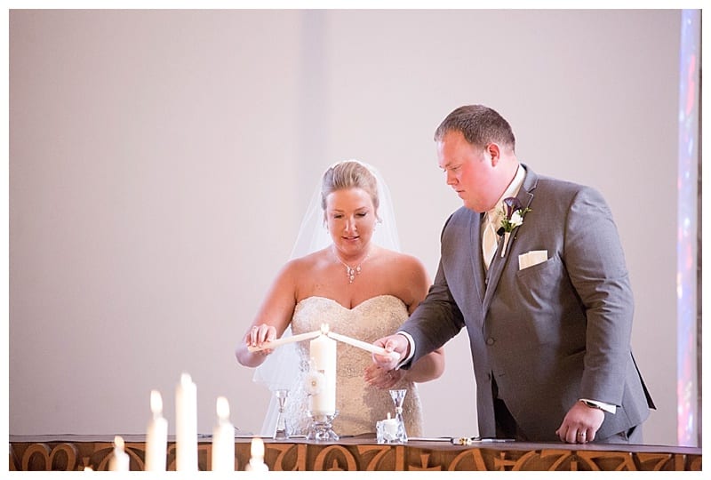 A Plum and Gray Wedding at the Hilton Garden Inn in Champaign, IL Photos by Ebby L Photography©