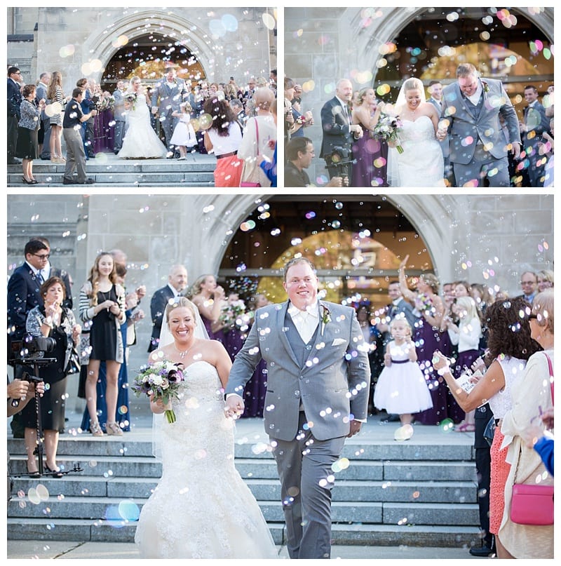 A Plum and Gray Wedding at the Hilton Garden Inn in Champaign, IL Photos by Ebby L Photography©