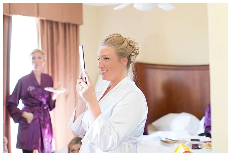 A Plum and Gray Wedding at the Hilton Garden Inn in Champaign, IL Photos by Ebby L Photography©