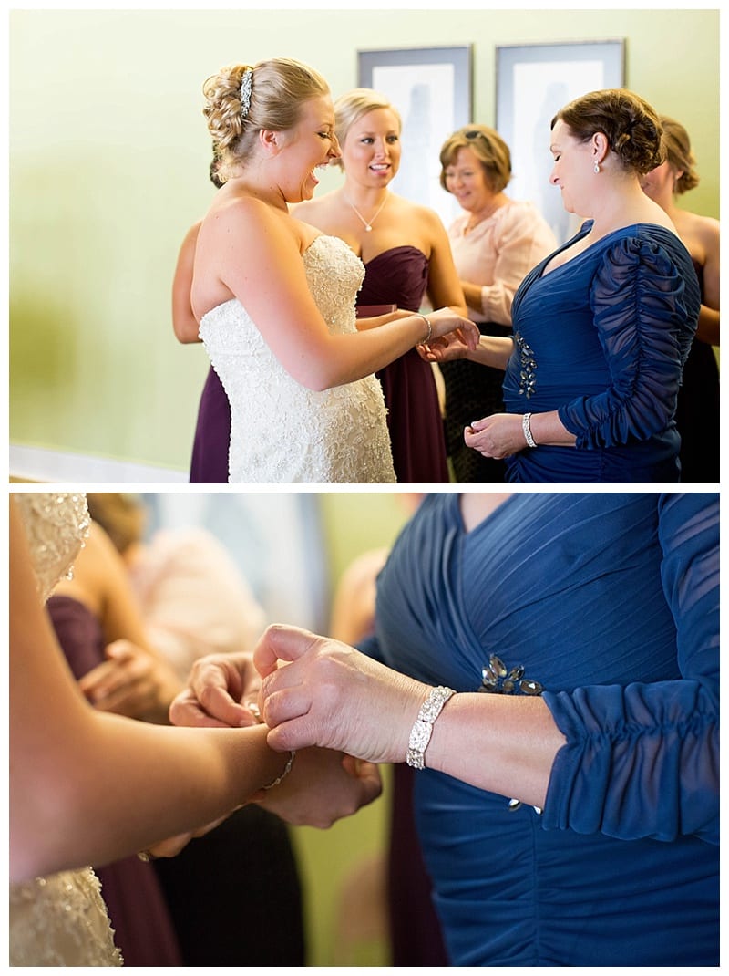 A Plum and Gray Wedding at the Hilton Garden Inn in Champaign, IL Photos by Ebby L Photography©