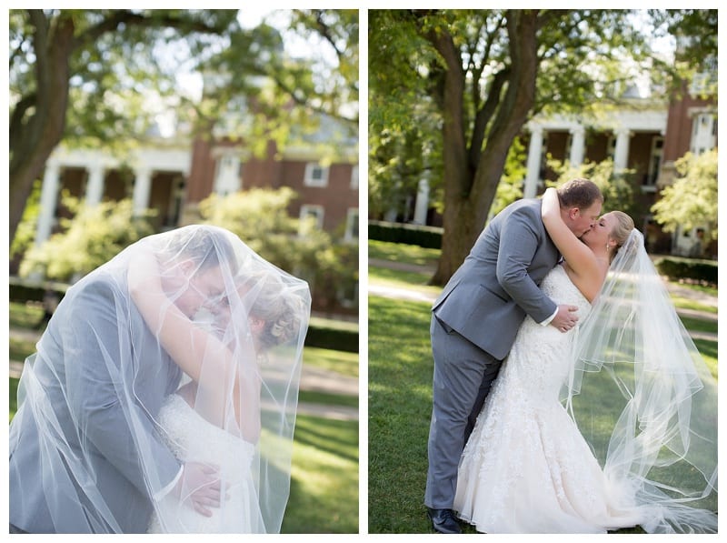 A Plum and Gray Wedding at the Hilton Garden Inn in Champaign, IL Photos by Ebby L Photography©