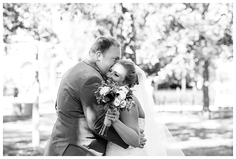 A Plum and Gray Wedding at the Hilton Garden Inn in Champaign, IL Photos by Ebby L Photography©