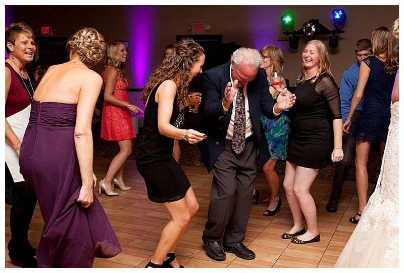 A Plum and Gray Wedding at the Hilton Garden Inn in Champaign, IL Photos by Ebby L Photography©