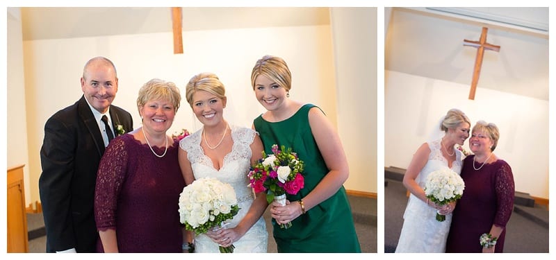 A Vibrant Pine Green and Fuchsia Wedding in Mahomet, IL Photos by Ebby L Photography