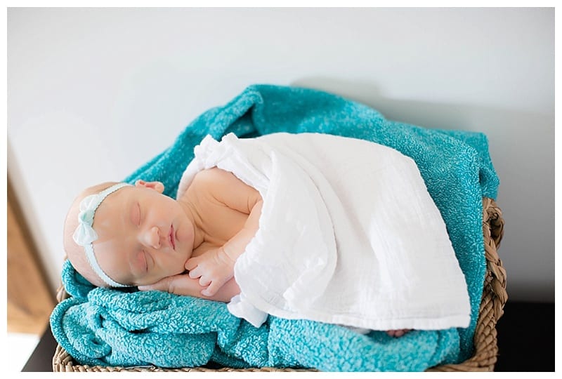 Newborn Baby Sylvia in Clinton, IL Photos by Ebby L Photography