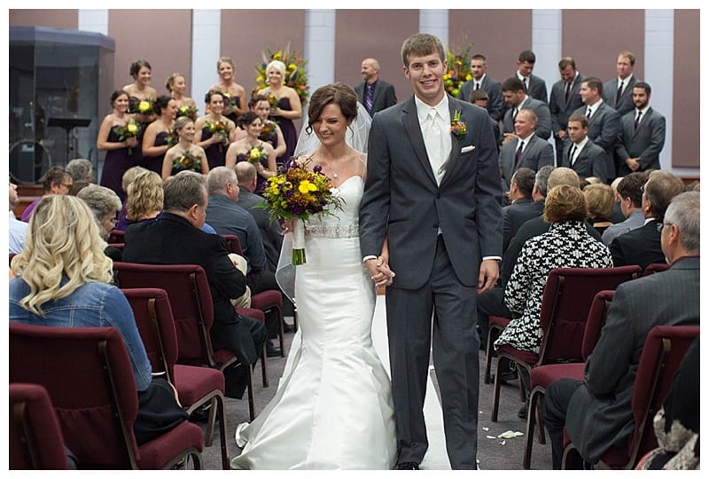 A Rainy October Wedding in Central IL Photos by Ebby L Photography