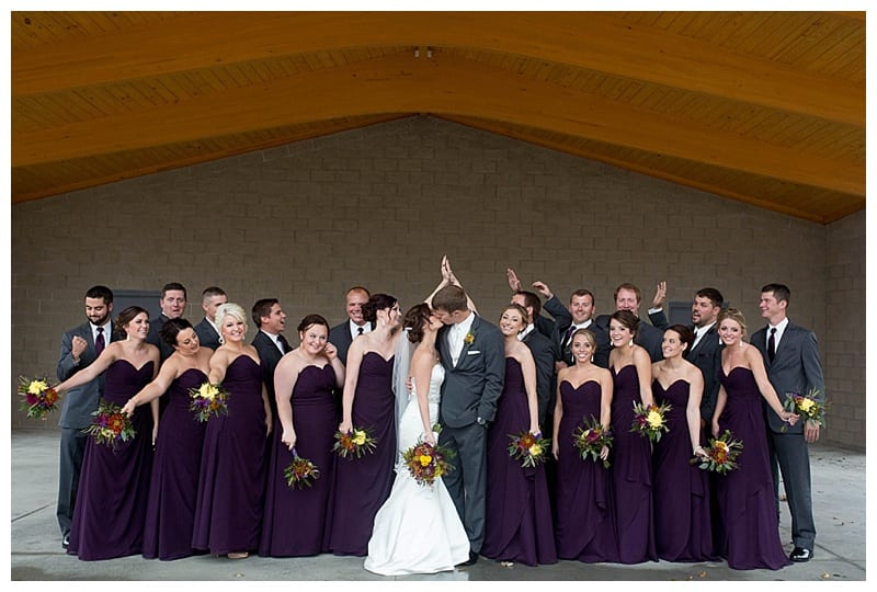 A Rainy October Wedding in Central IL Photos by Ebby L Photography