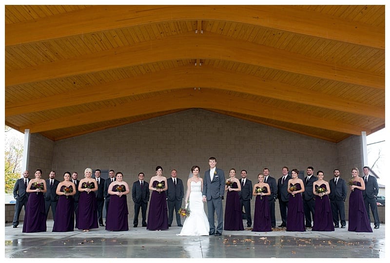 A Rainy October Wedding in Central IL Photos by Ebby L Photography