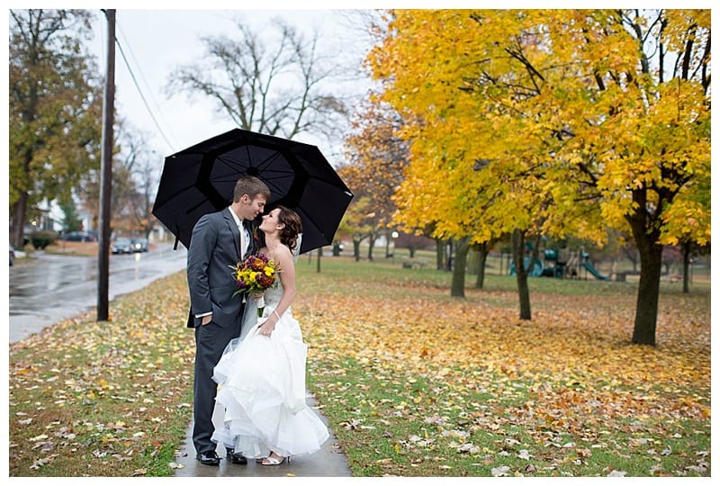 A Rainy October Wedding in Central IL Photos by Ebby L Photography