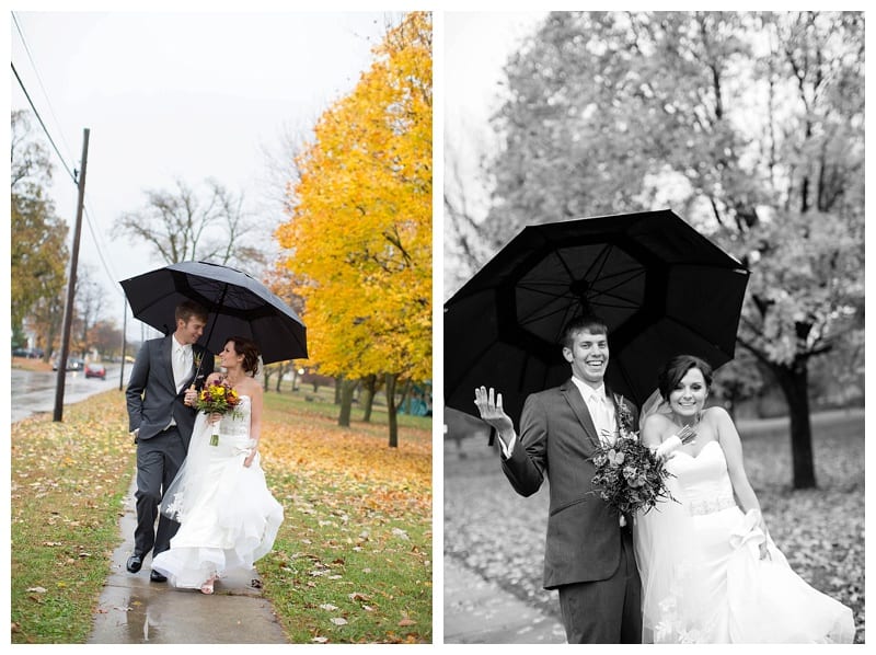 A Rainy October Wedding in Central IL Photos by Ebby L Photography