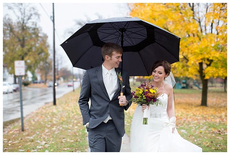 A Rainy October Wedding in Central IL Photos by Ebby L Photography