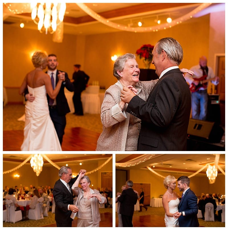 Hawthorne Suites Winter Wedding Reception in Champaign, IL Photos by Ebby L Photography