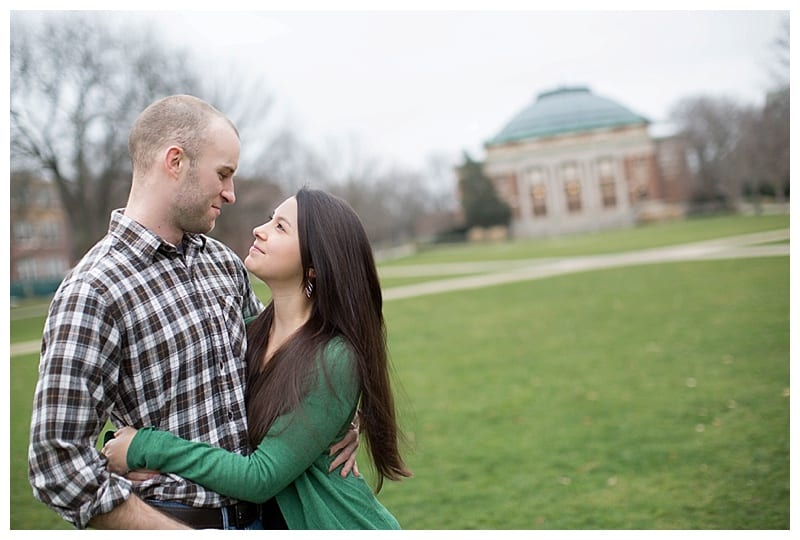 Matt & Carina University of Illinois Engagement Photos 