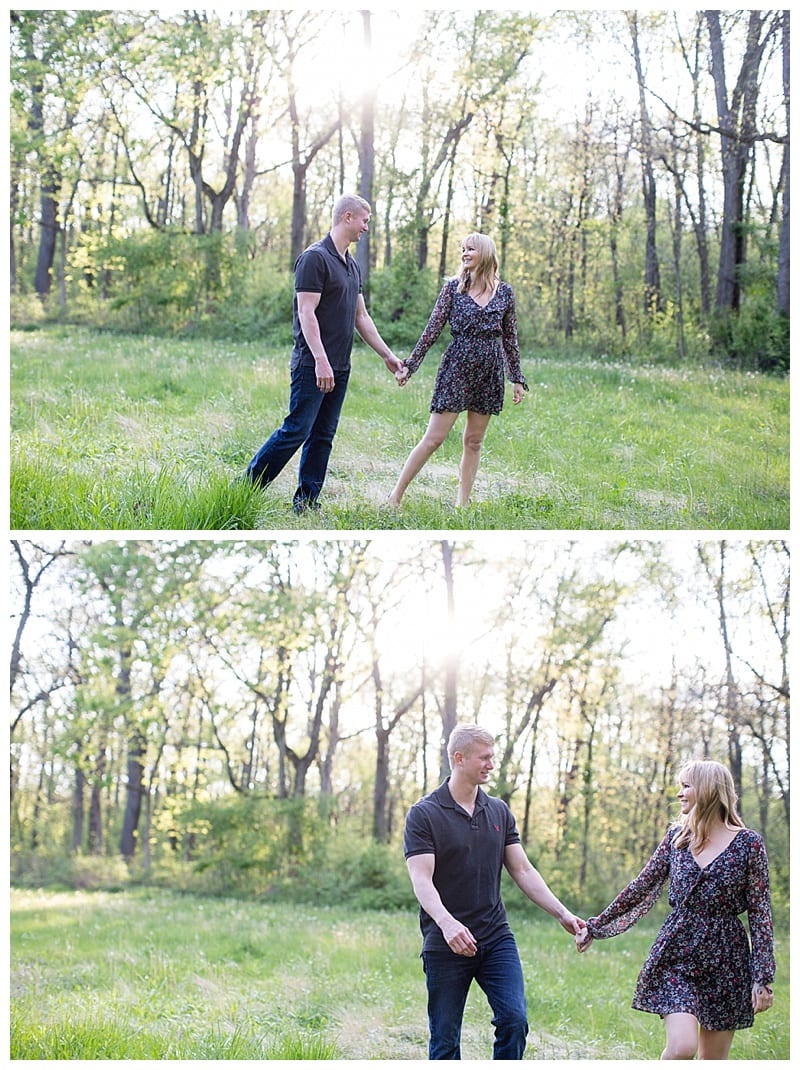 Dreamy Sunlight Engagement Session Central IL by Ebby L Photography_1079