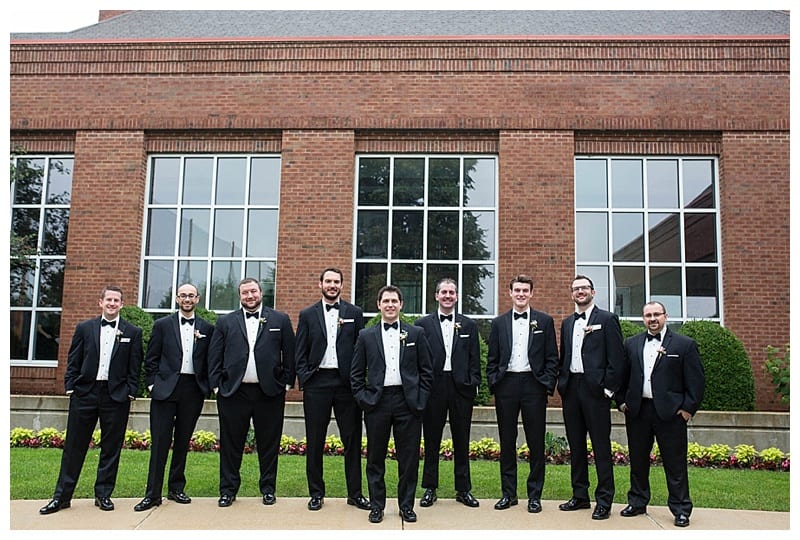 Champaign Country Club groomsmen