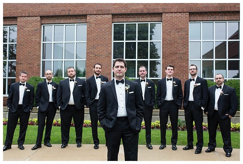 Champaign Country Club groomsmen