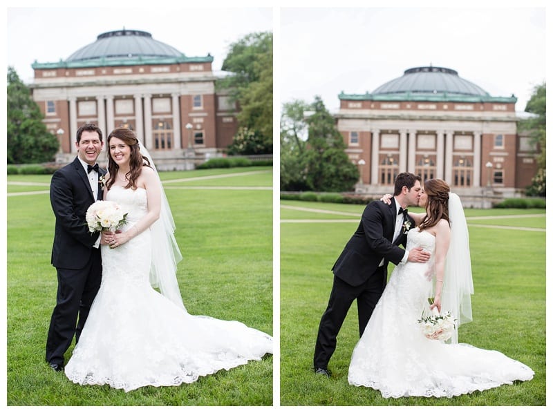 University of Illinois wedding photos