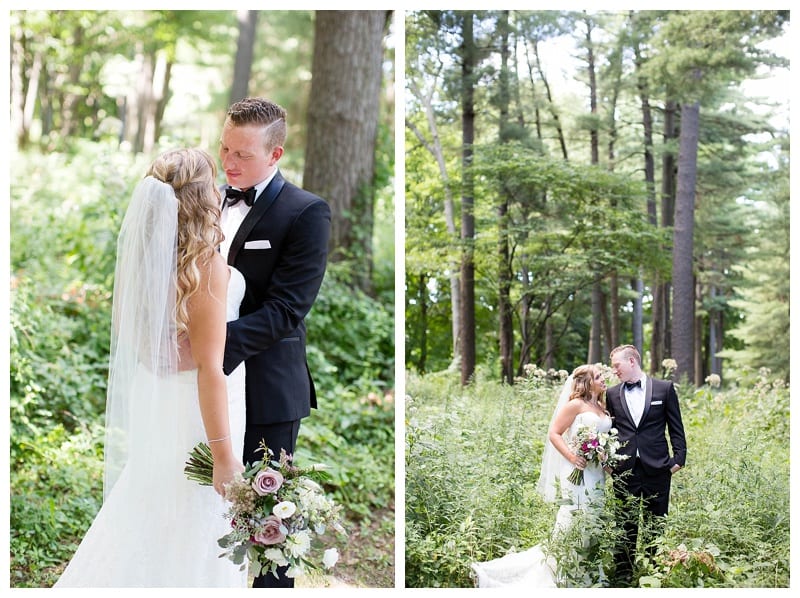 tall grass wedding photos