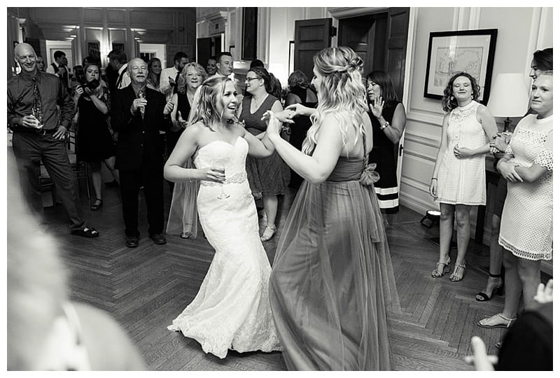 fun dancing reception pics