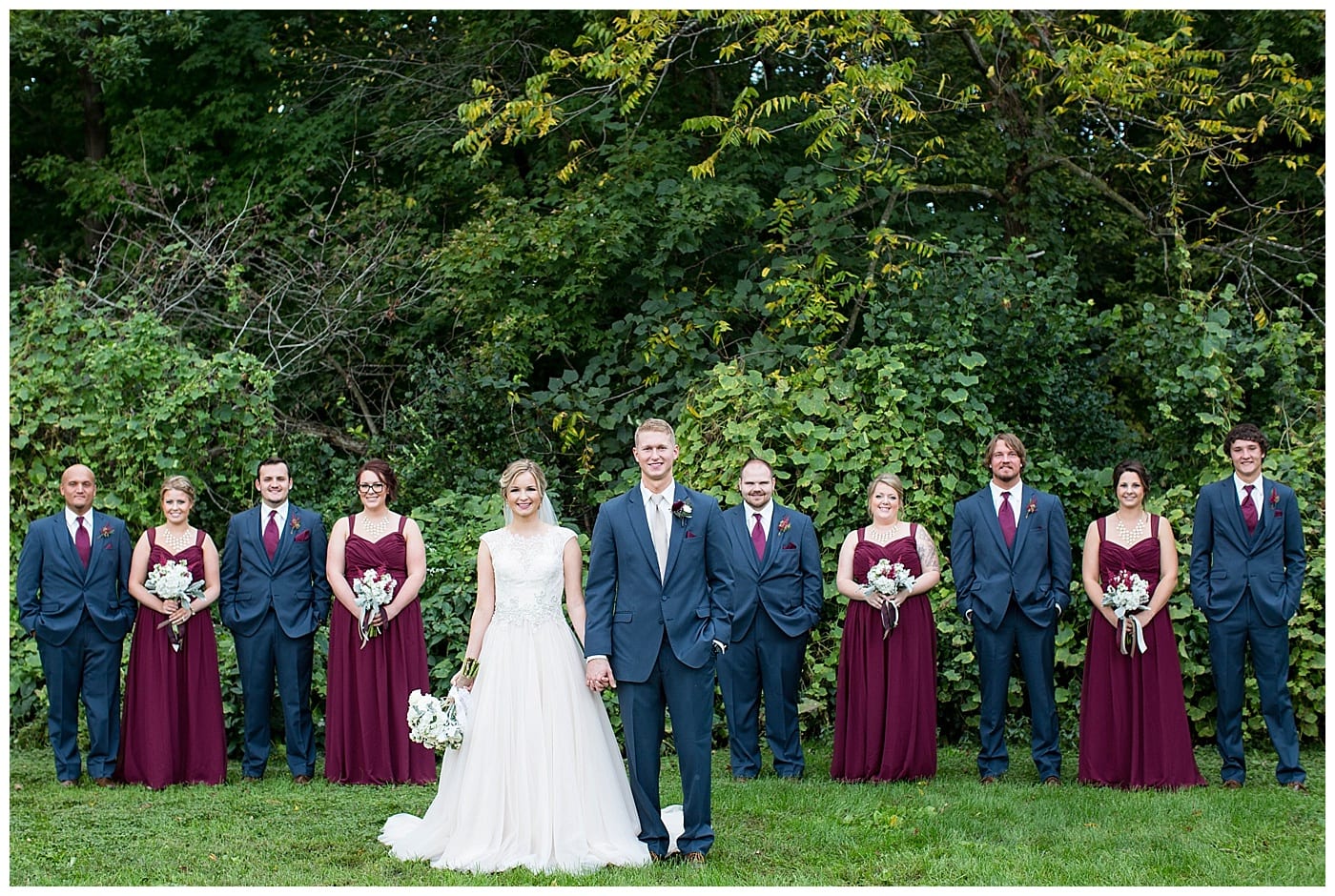 maroon and navy wedding colors