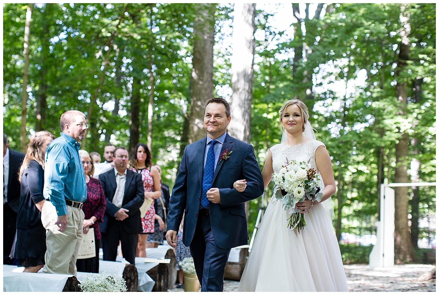 forest outdoor ceremony