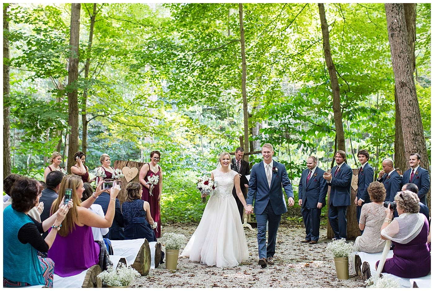 forest outdoor ceremony
