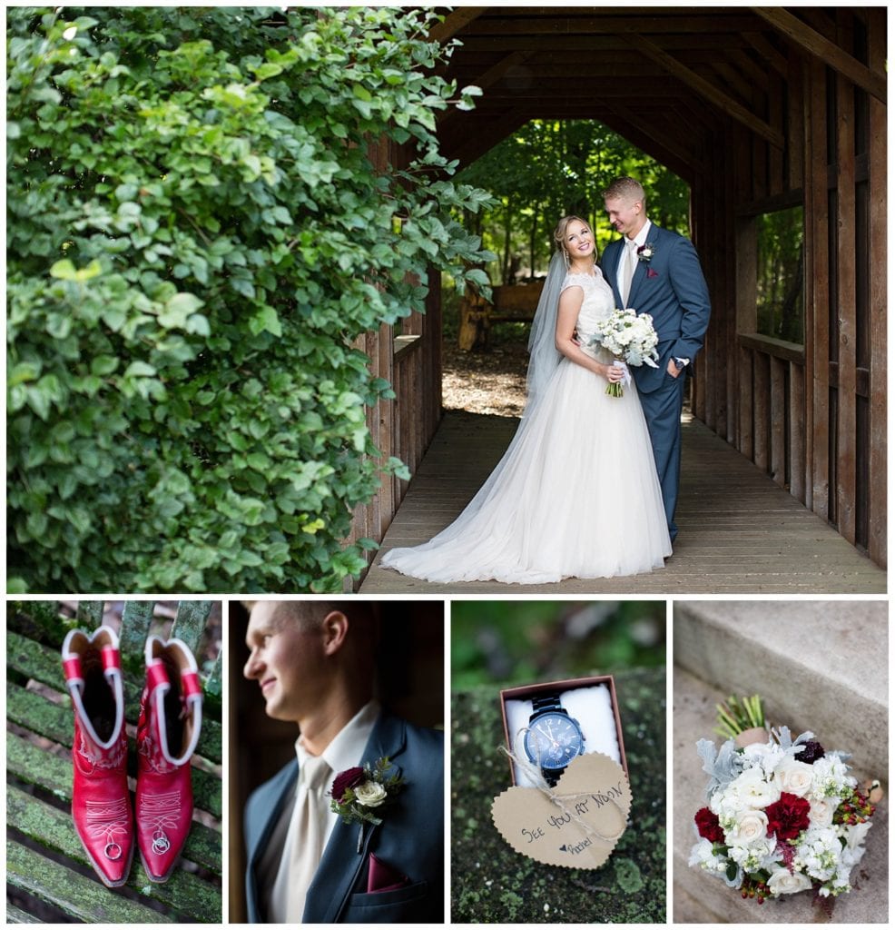 Whimsical Outdoor Ceremony, Jordan & Rachel, Funks Grove IL