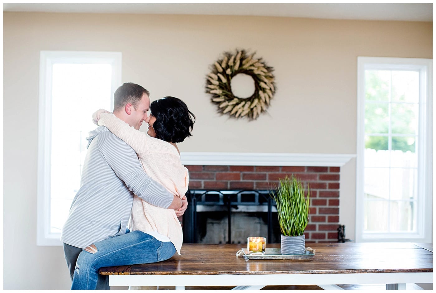 Intimate In Home Engagement Session Ebby L Photography Photos