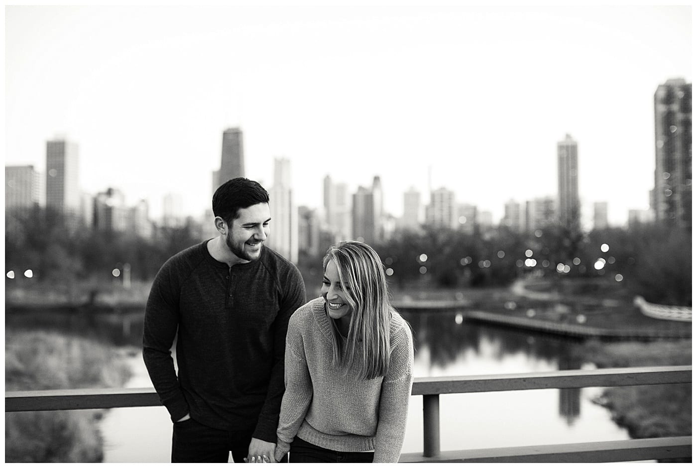 Chicago City Engagement Ebby L Photography Photos