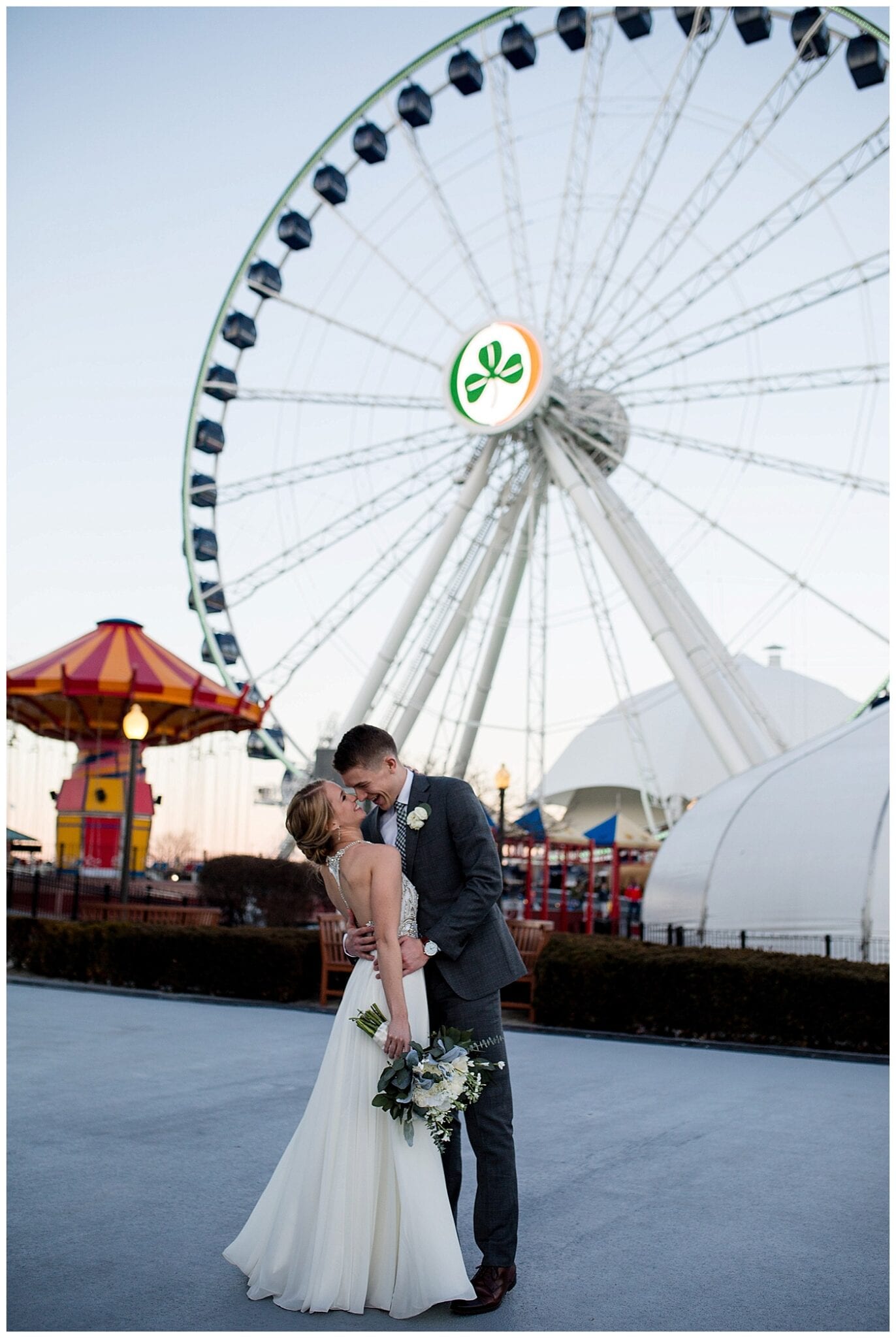 St. Patrick's Day Wedding at Crystal Gardens Ebby L Photography Photos