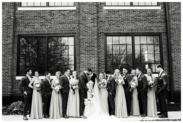 The Garment Factory Wedding, Kyle & Julianne, Franklin IN