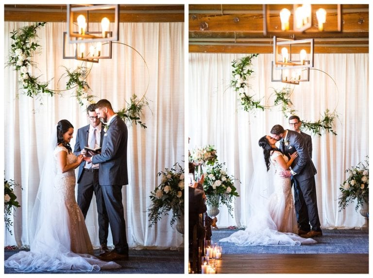 The Garment Factory Wedding, Kyle & Julianne, Franklin IN